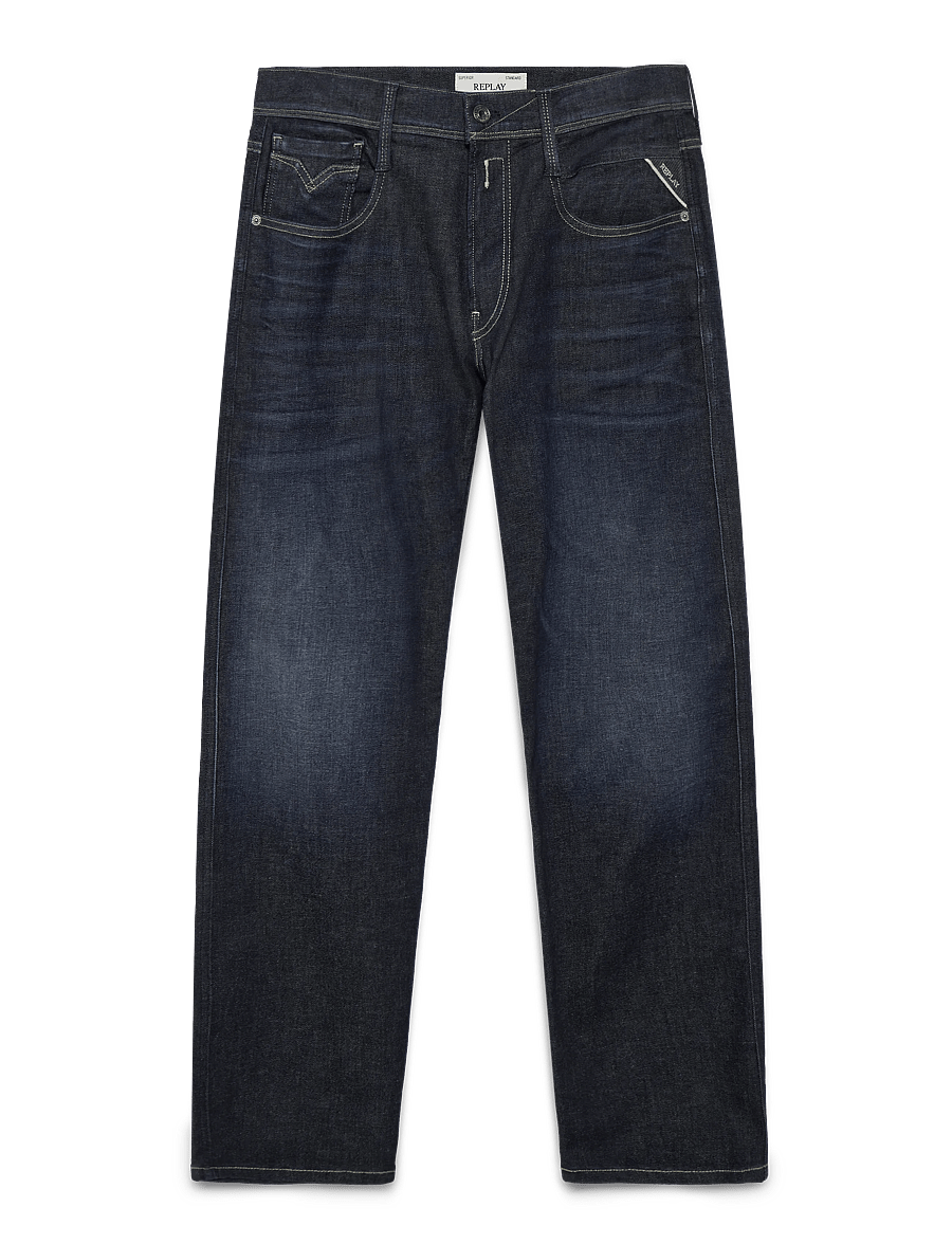 Replay - ANBASS Trousers SLIM Hyperflex Dust - slim-fit jeans - dark blue - 1