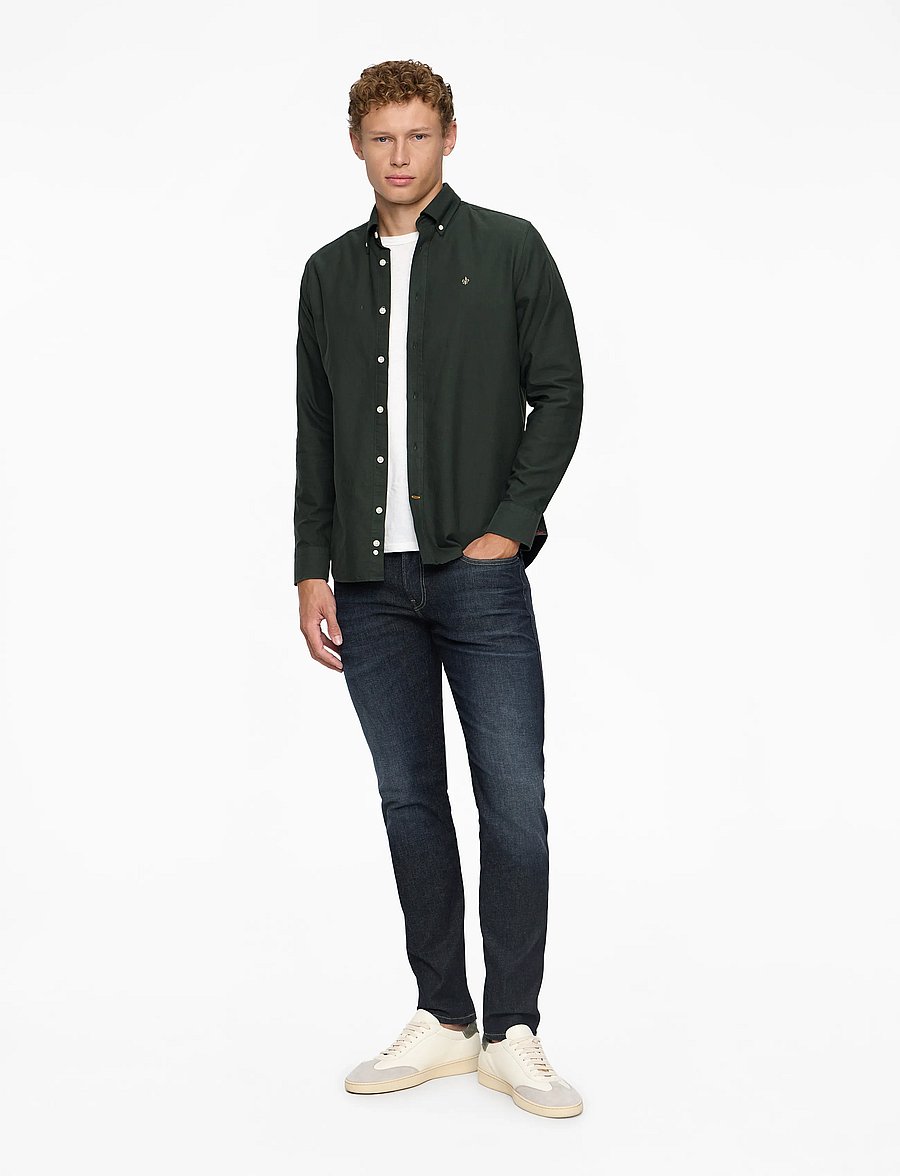 Replay - ANBASS Trousers SLIM Hyperflex Dust - slim-fit jeans - dark blue - 2