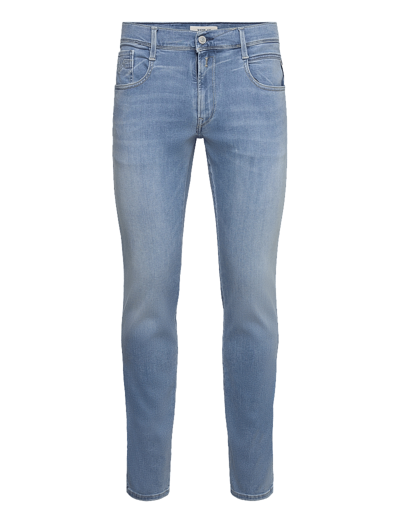 Replay - ANBASS SLIM Hyperflex Dust DENIM Trousers - slim fit jeans - blue - 1