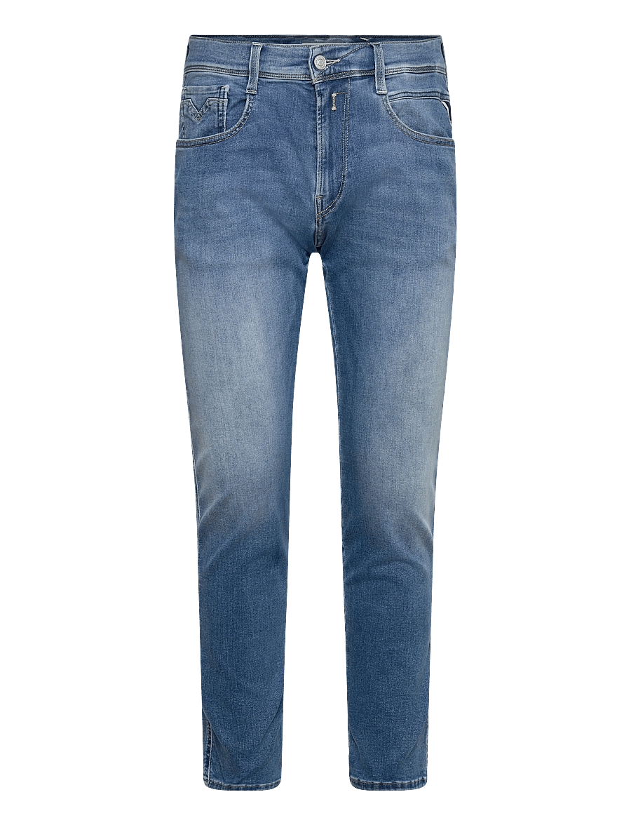 Replay - ANBASS Trousers SLIM HYPERFLEX ORIGINAL - normale jeans - medium blue - 1
