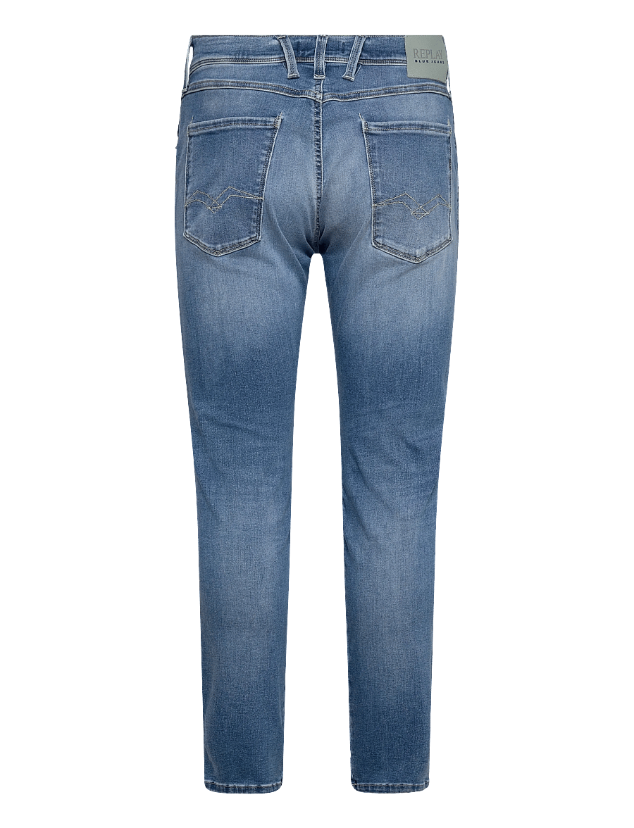 Replay - ANBASS Trousers SLIM HYPERFLEX ORIGINAL - normale jeans - medium blue - 2