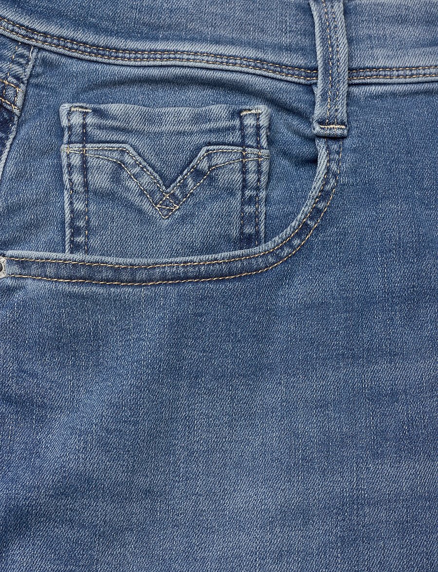 Replay - ANBASS Trousers SLIM HYPERFLEX ORIGINAL - normale jeans - medium blue - 5