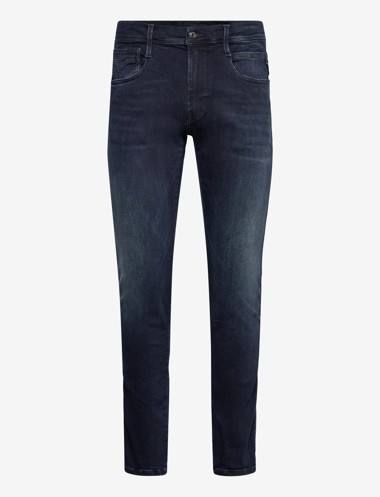 Replay - ANBASS Trousers SLIM HYPERFLEX ORIGINAL - slim jeans - blue - 1