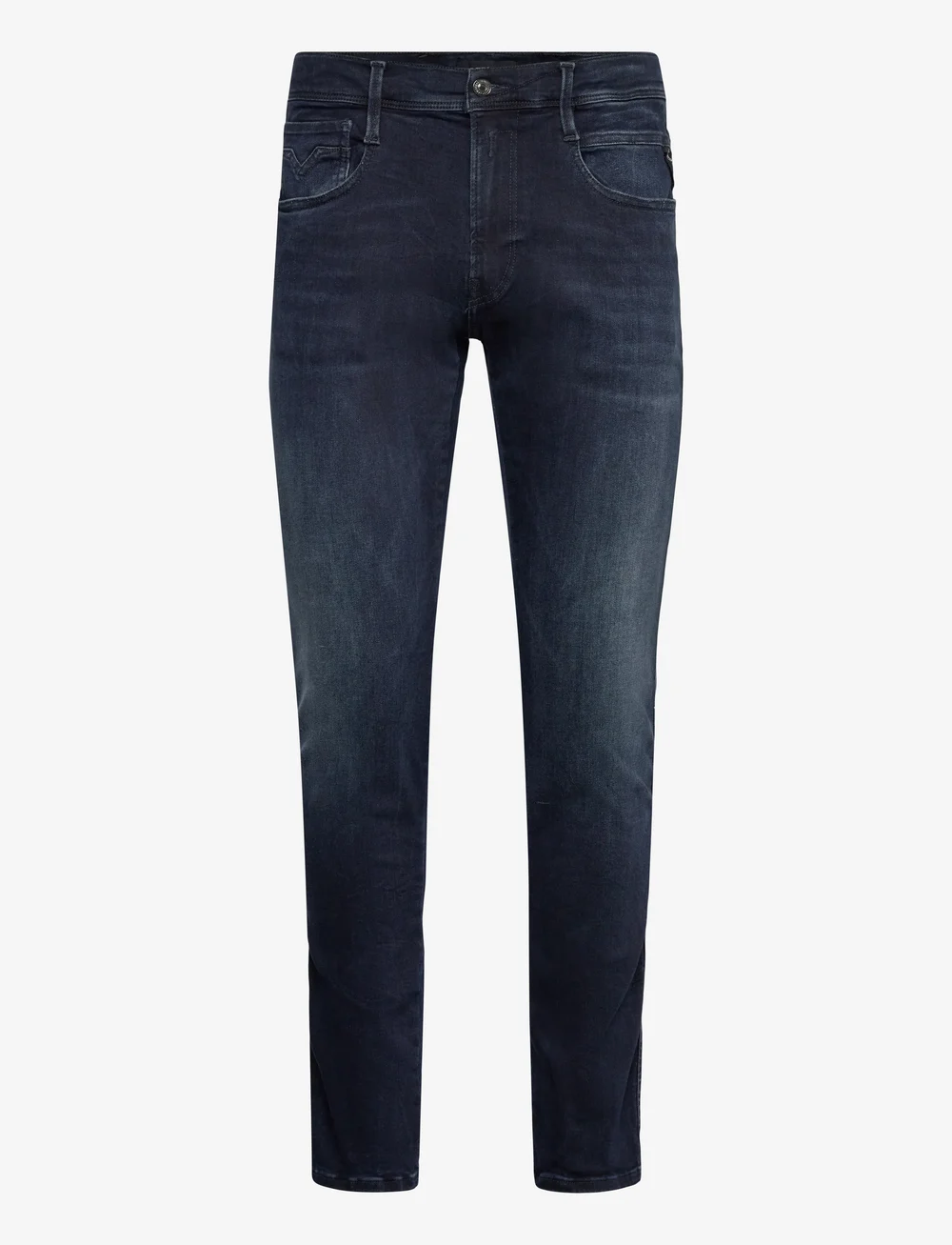 Replay - ANBASS Trousers SLIM HYPERFLEX ORIGINAL - slim jeans - blue - 1