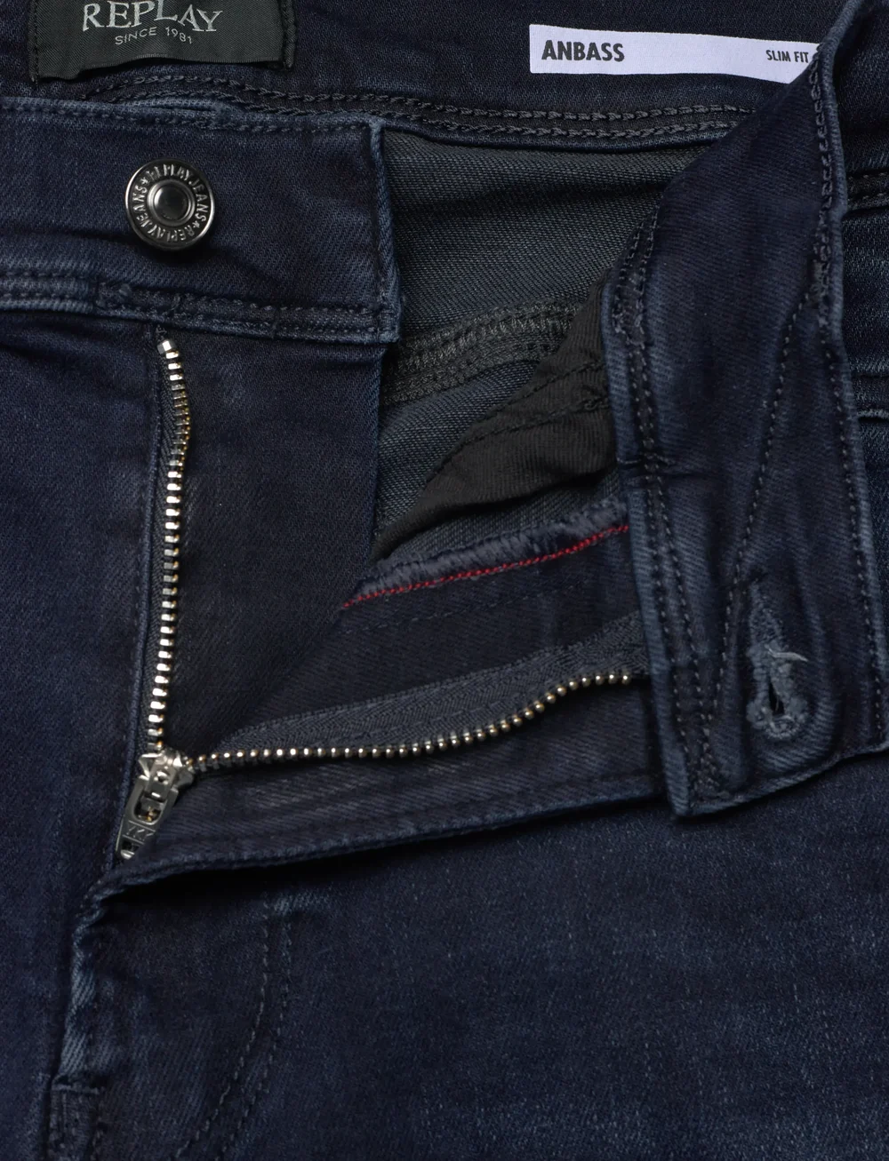 Replay - ANBASS Trousers SLIM HYPERFLEX ORIGINAL - slim jeans - blue - 5