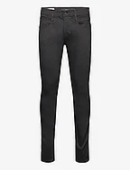 ANBASS Trousers SLIM Forever Dark - BLACK
