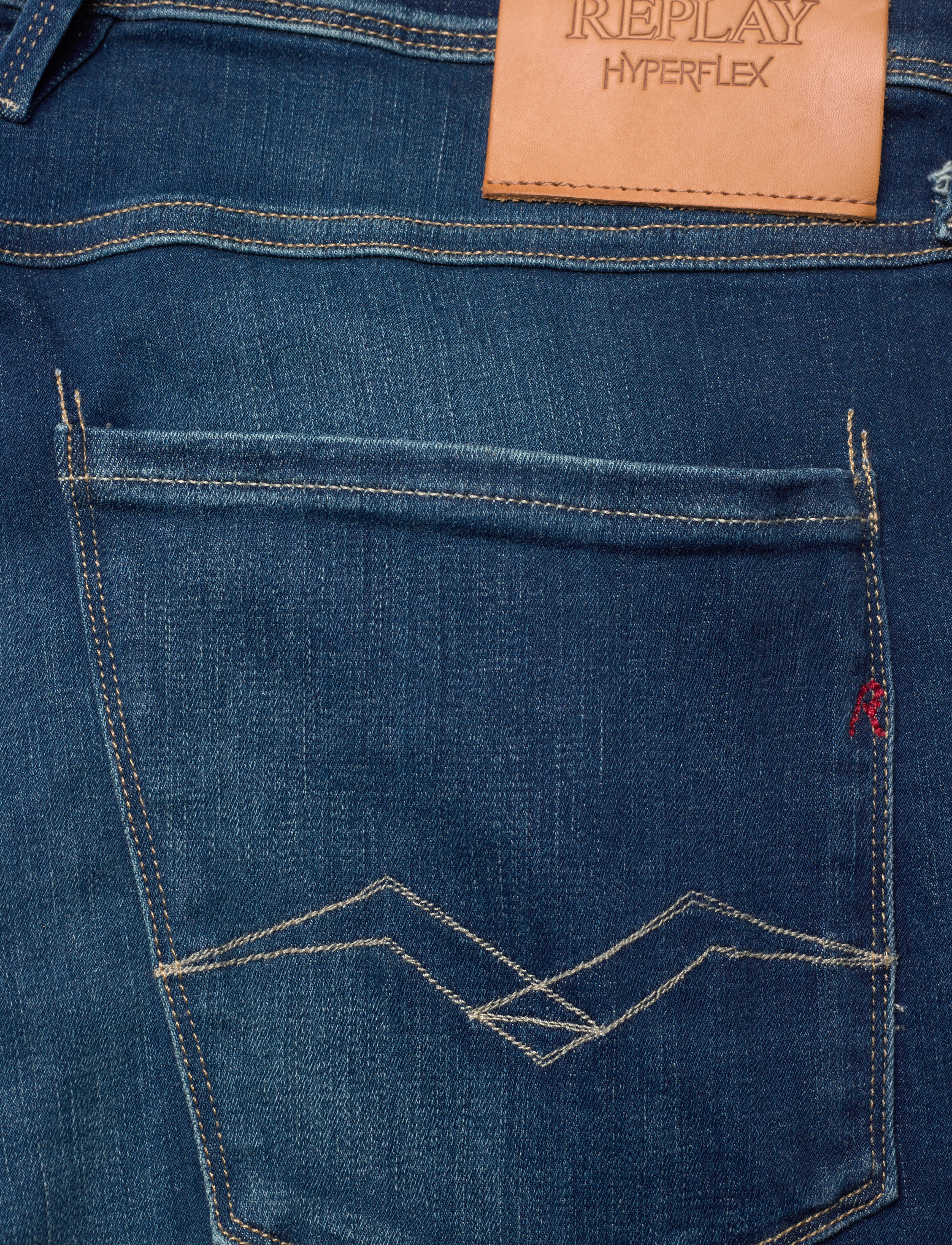 Replay - ANBASS Trousers SLIM HYPERFLEX ECO PLUS - blue - 5