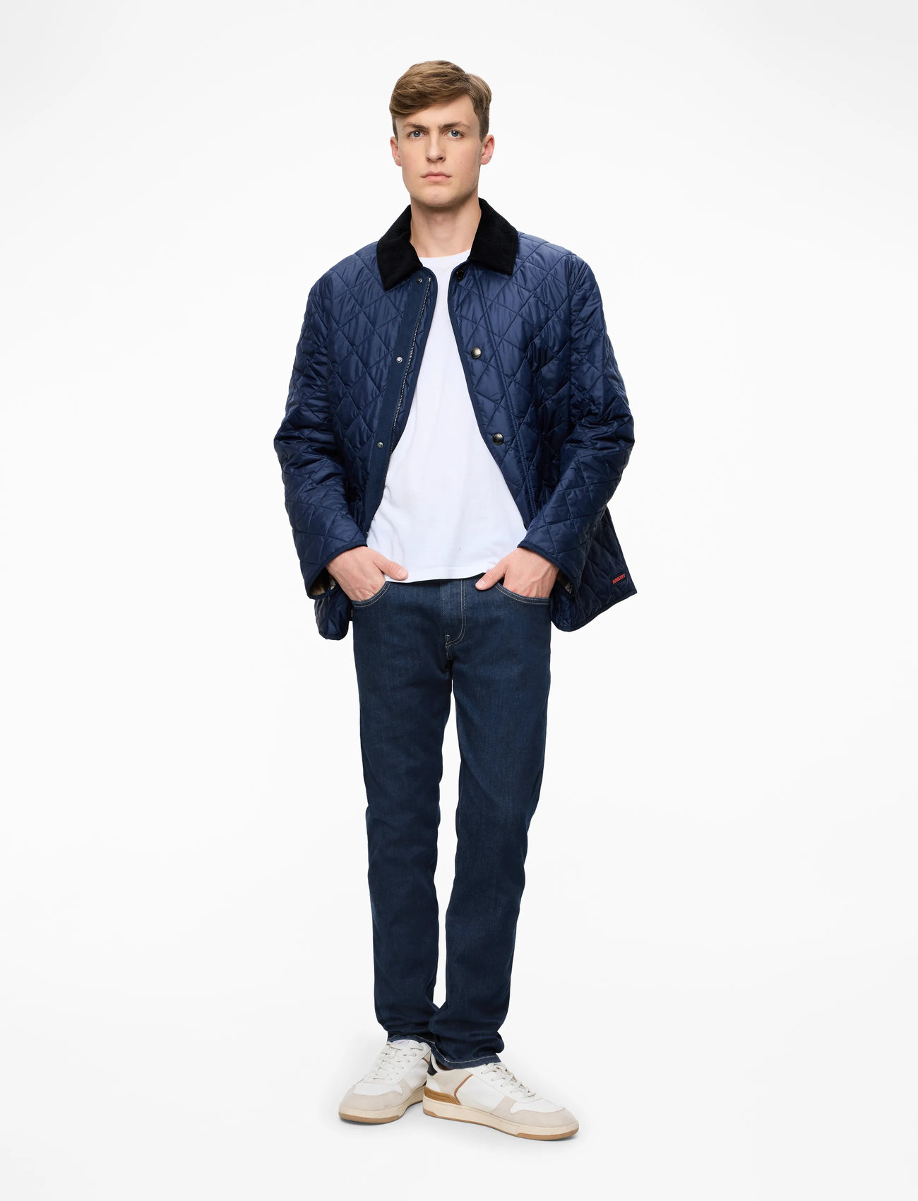 Replay - ANBASS Trousers SLIM HYPERFLEX ECO PLUS - slim jeans - blue - 2