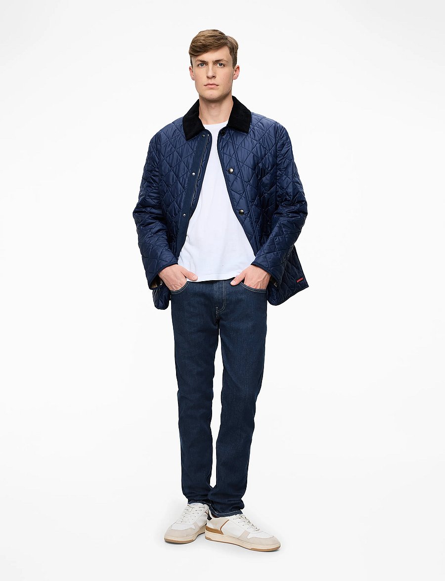 Replay - ANBASS Trousers SLIM HYPERFLEX ECO PLUS - slim-fit jeans - blue - 2