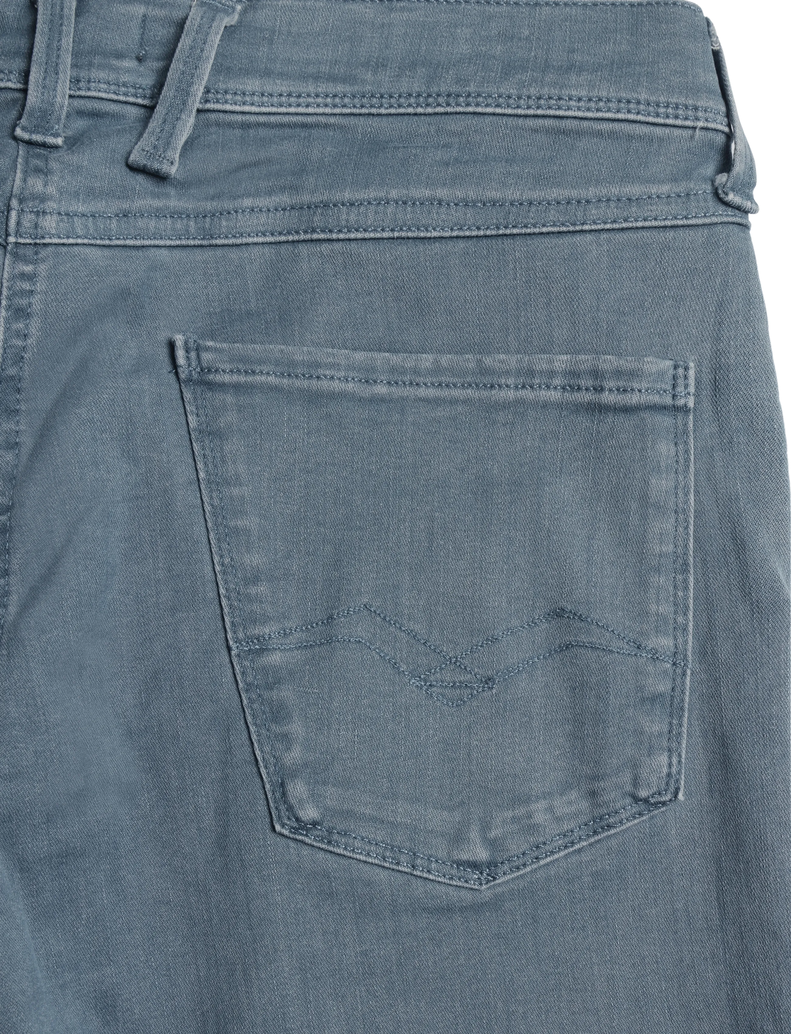 Replay - ANBASS SLIM HYPERFLEX ECO PLUS Sustainable DENIM Trousers - grey - 5