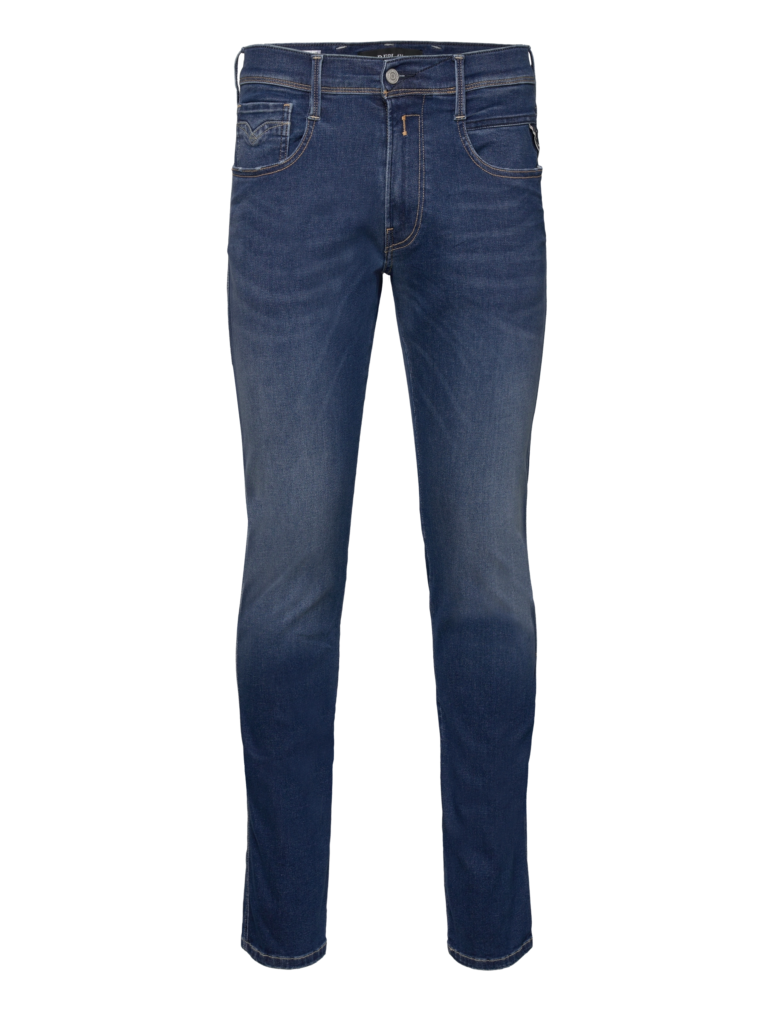 Replay - ANBASS Trousers SLIM HYPERFLEX ORIGINAL - blue - 1