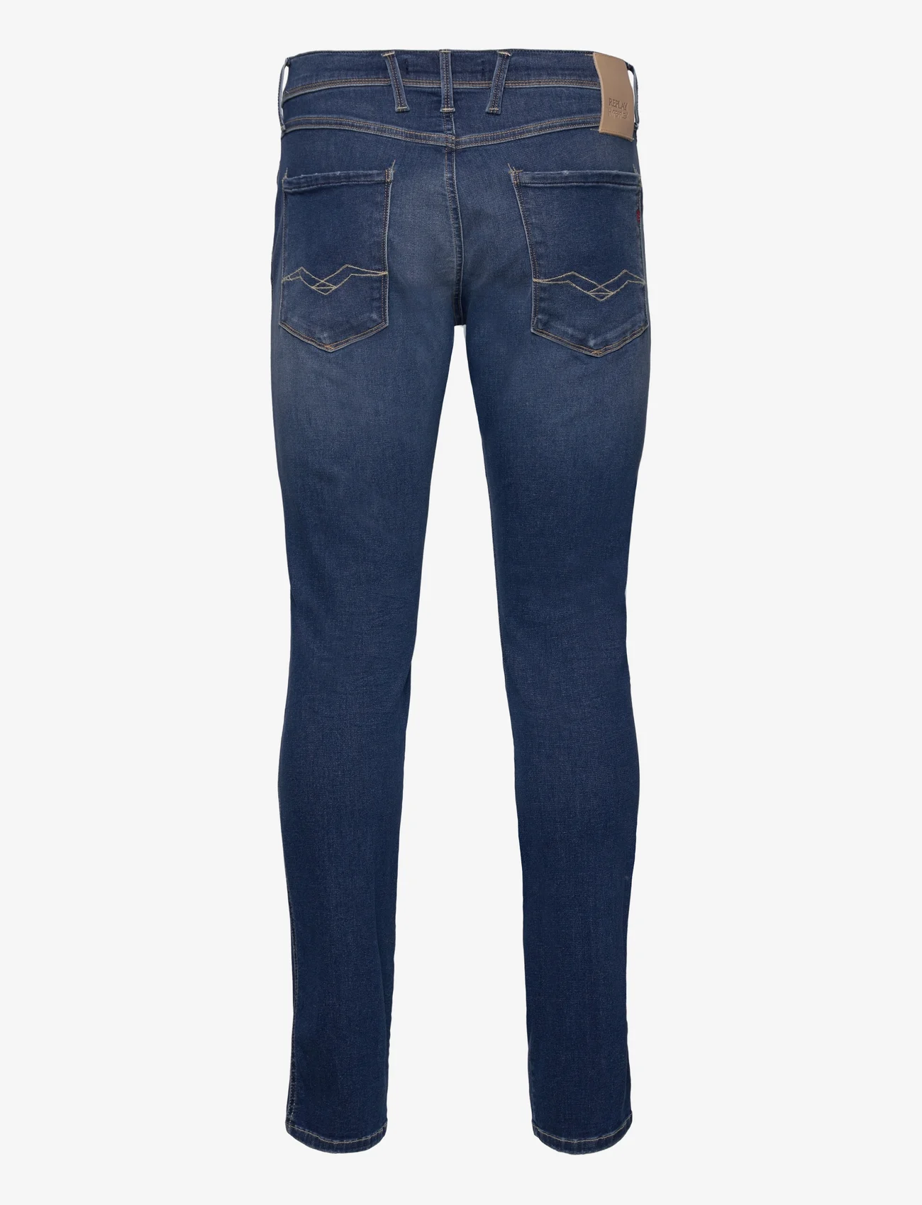 Replay - ANBASS Trousers SLIM HYPERFLEX ORIGINAL - kitsad teksad - blue - 1