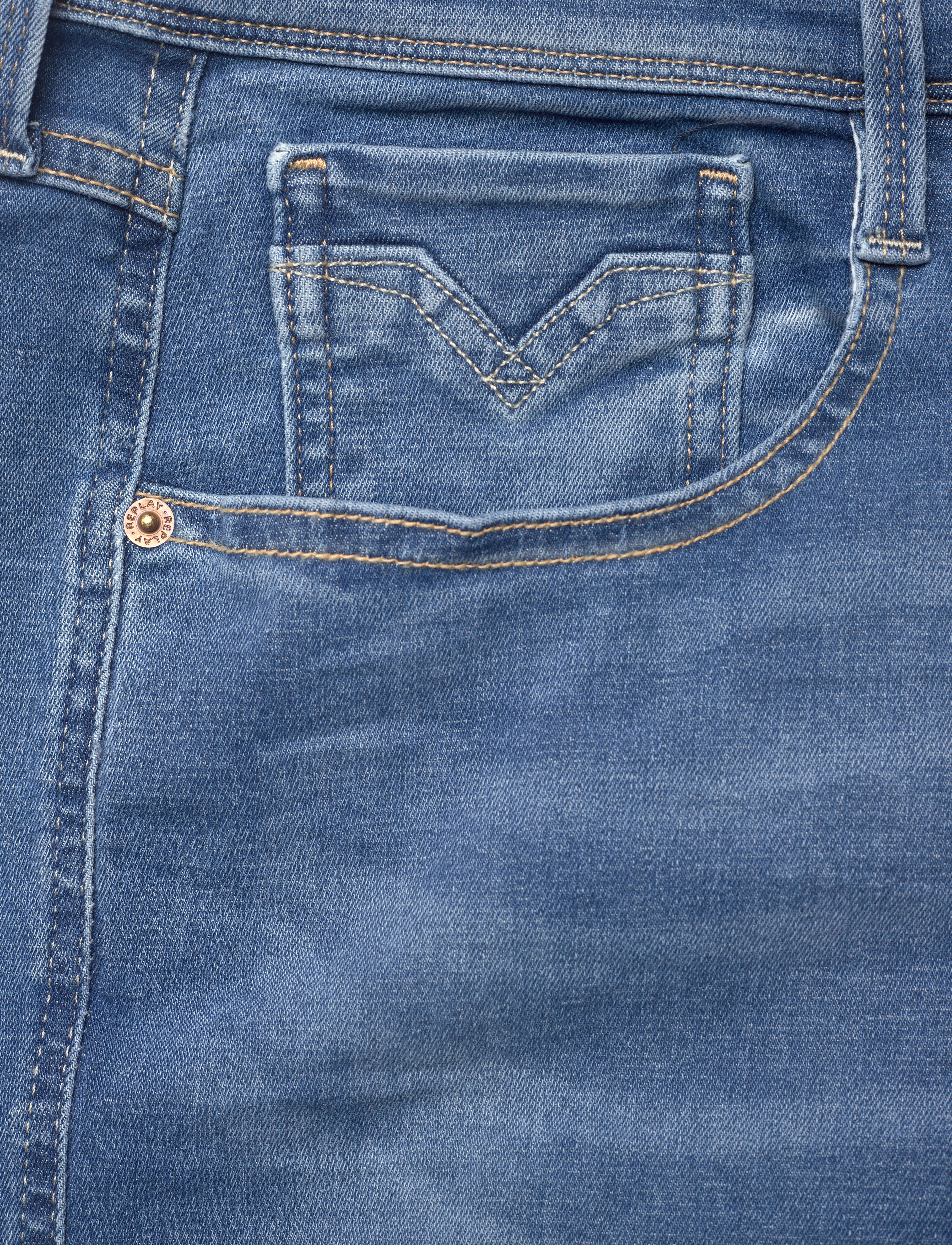Replay - ANBASS Trousers SLIM HYPERFLEX ORIGINAL - blue - 4