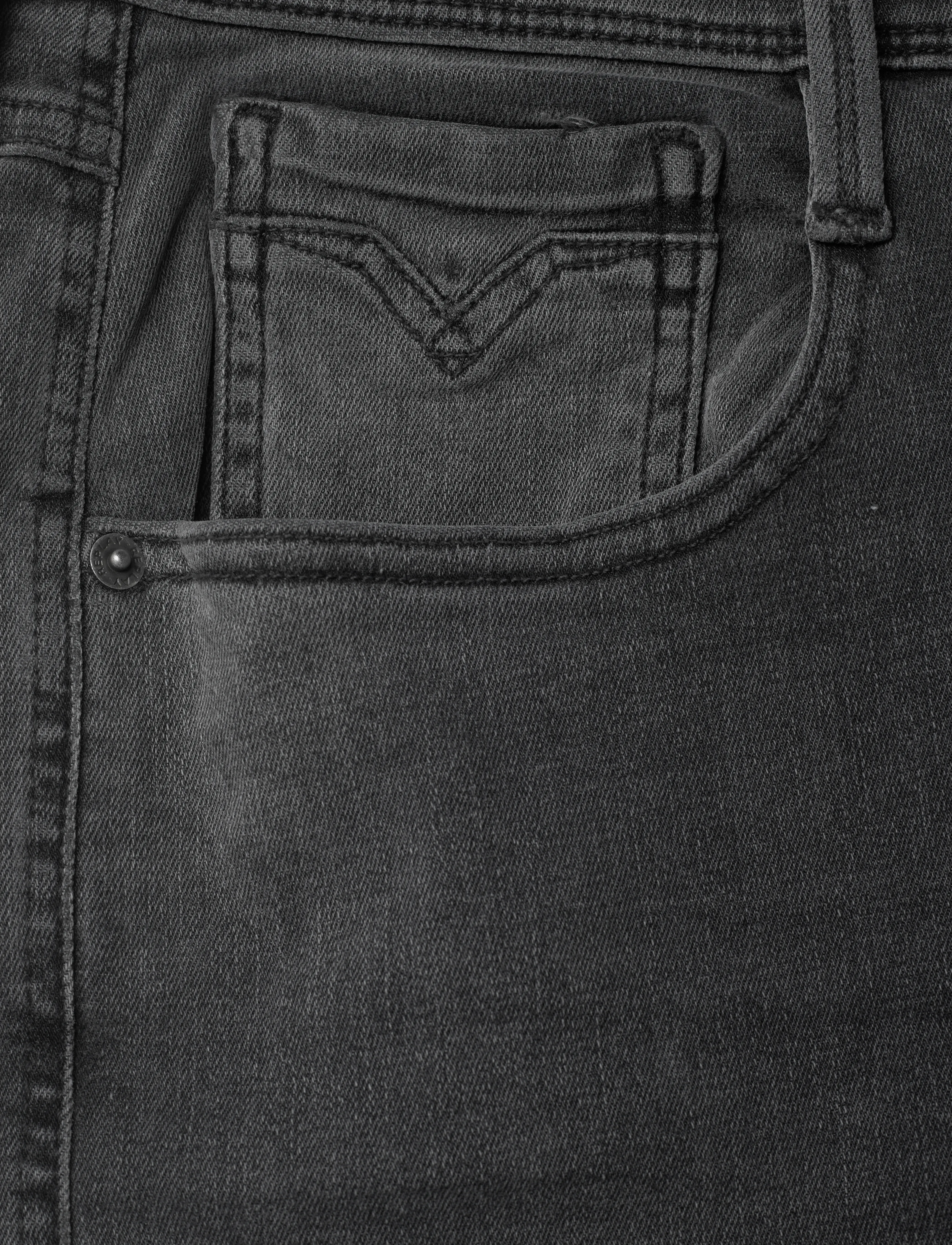 Replay - ANBASS Trousers SLIM HYPERFLEX ORIGINAL - grey - 5