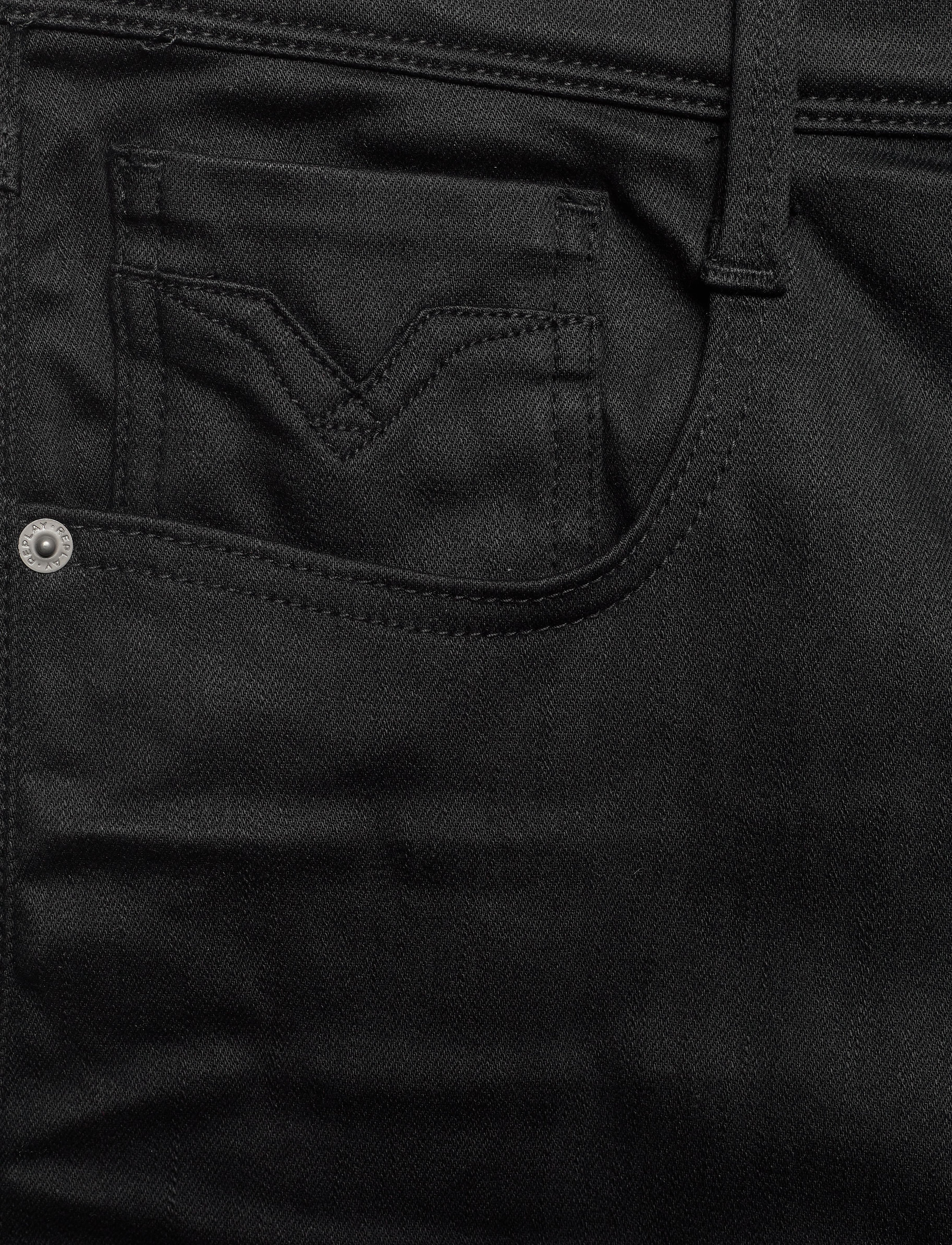 Replay - ANBASS Trousers Hyperflex Re-Used - black - 2