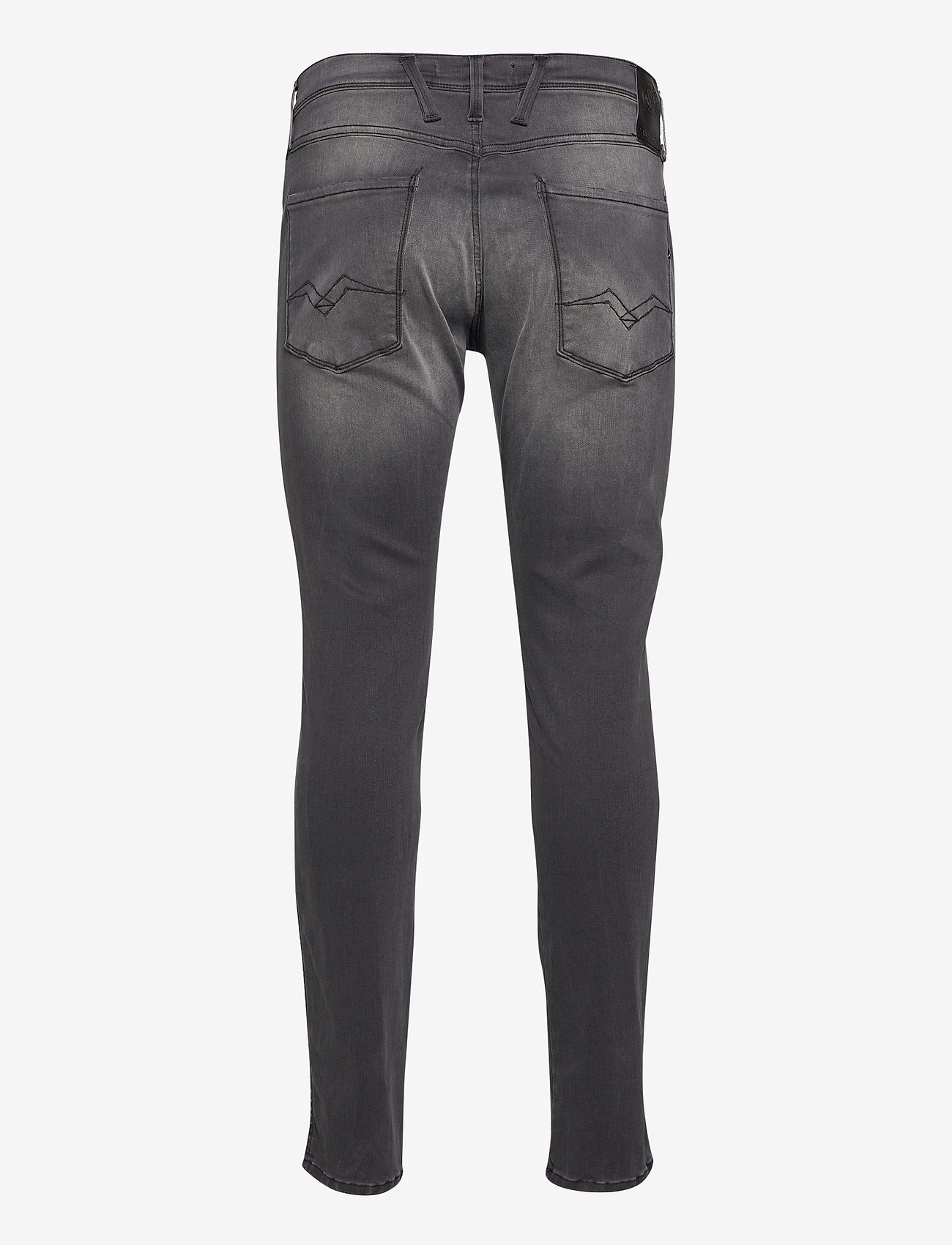Replay - ANBASS Trousers SLIM Hyperflex Re-Used - medium grey - 1
