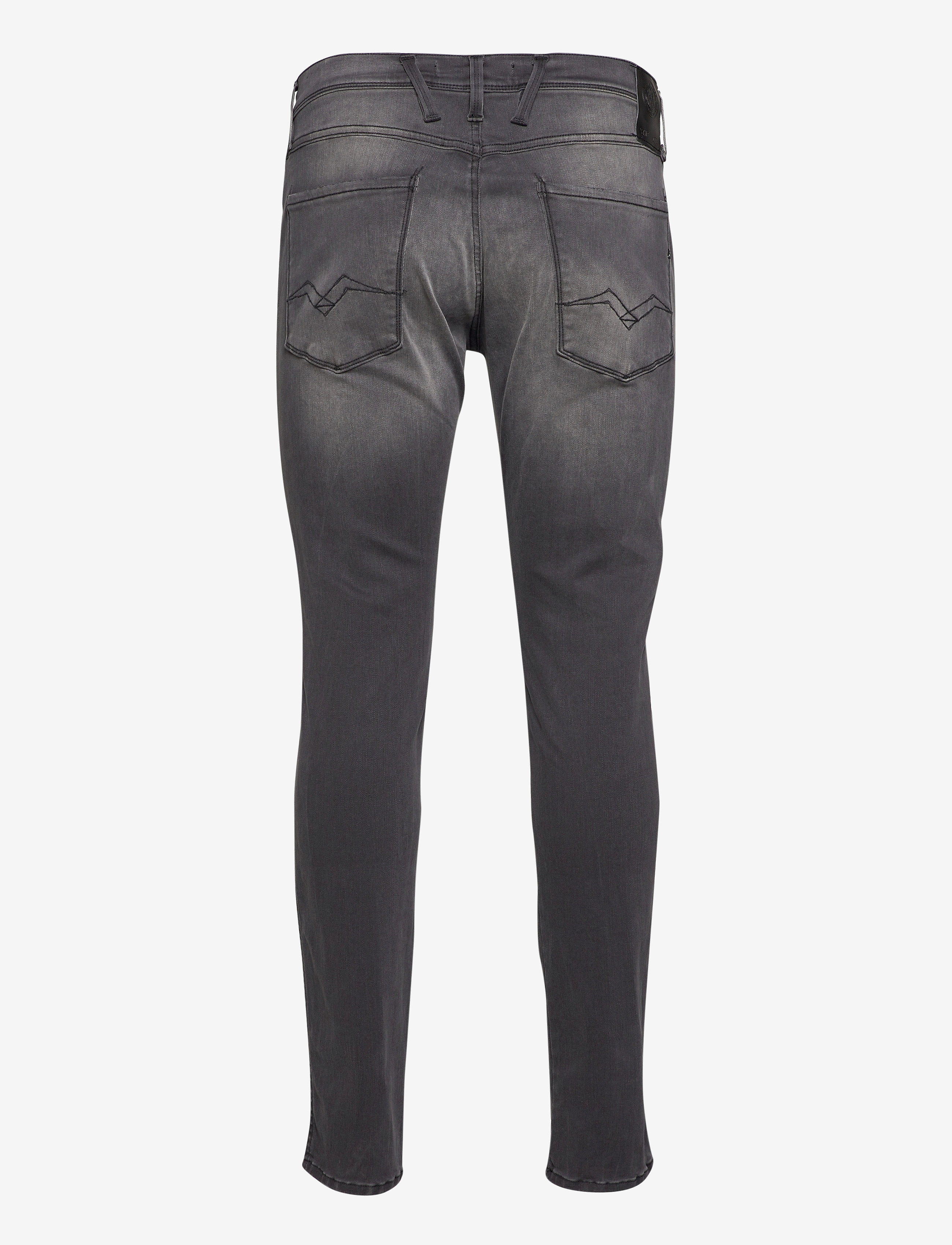 Replay - ANBASS Trousers SLIM Hyperflex Re-Used - medium grey - 1