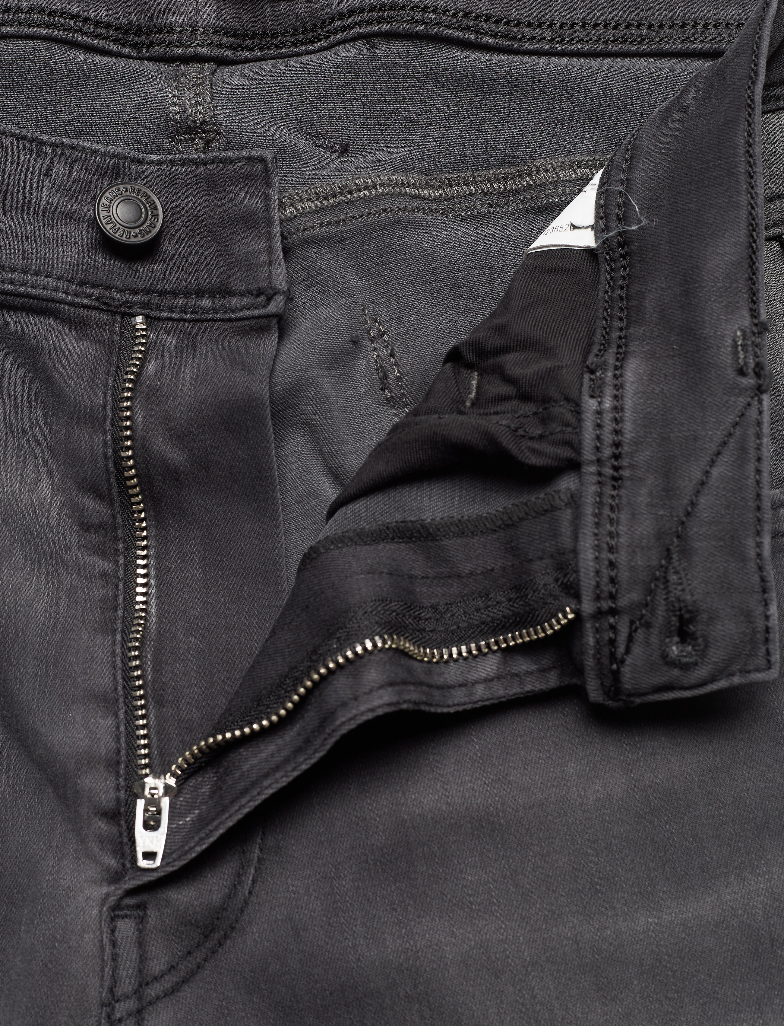 Replay - ANBASS Trousers SLIM Hyperflex Re-Used - medium grey - 3