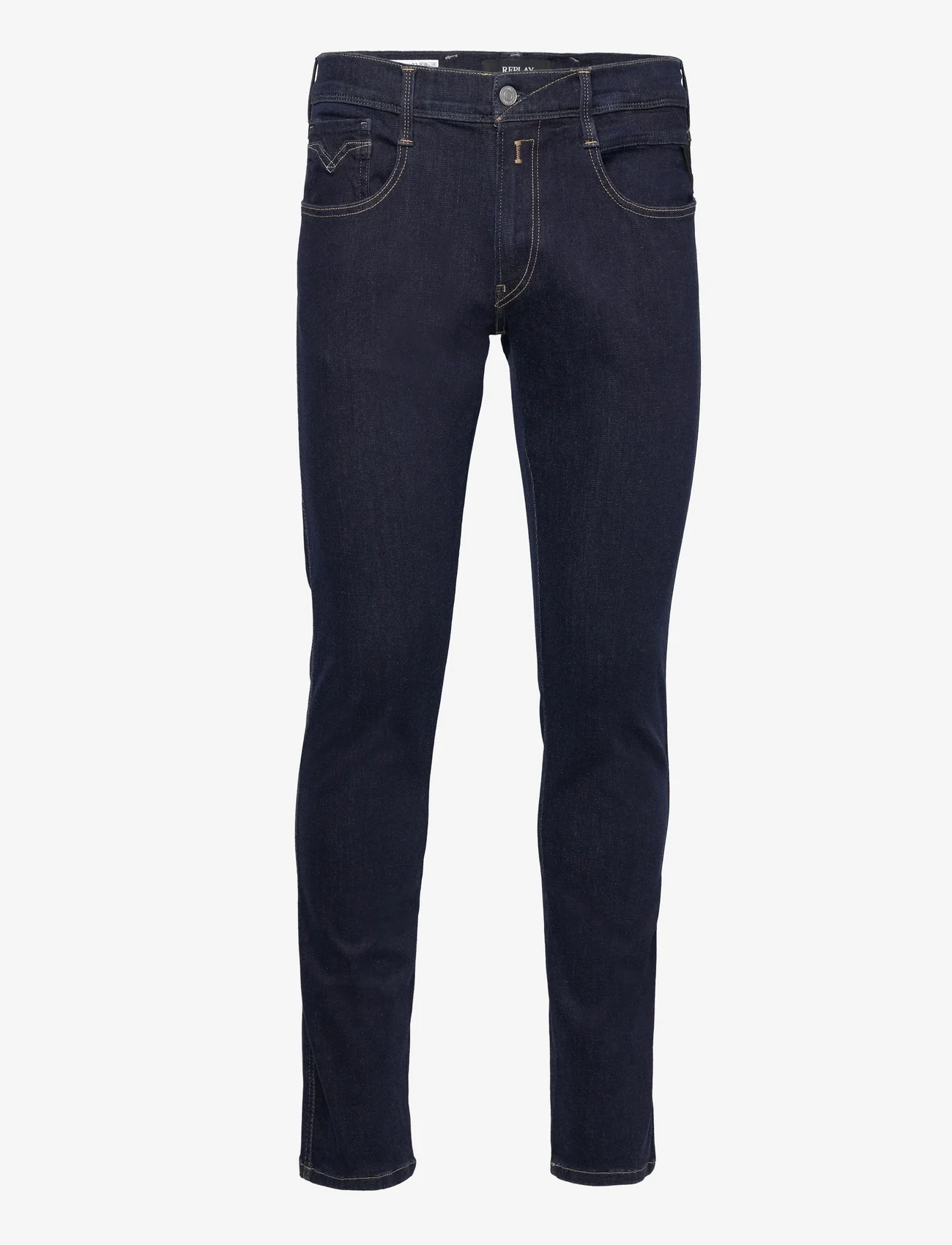 Replay - ANBASS Trousers Hyperflex Re-Used - slim fit jeans - blue - 0