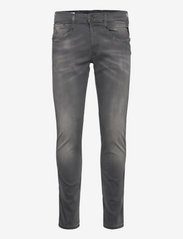 Replay - ANBASS Trousers SLIM White Shades - slim jeans - medium grey - 0