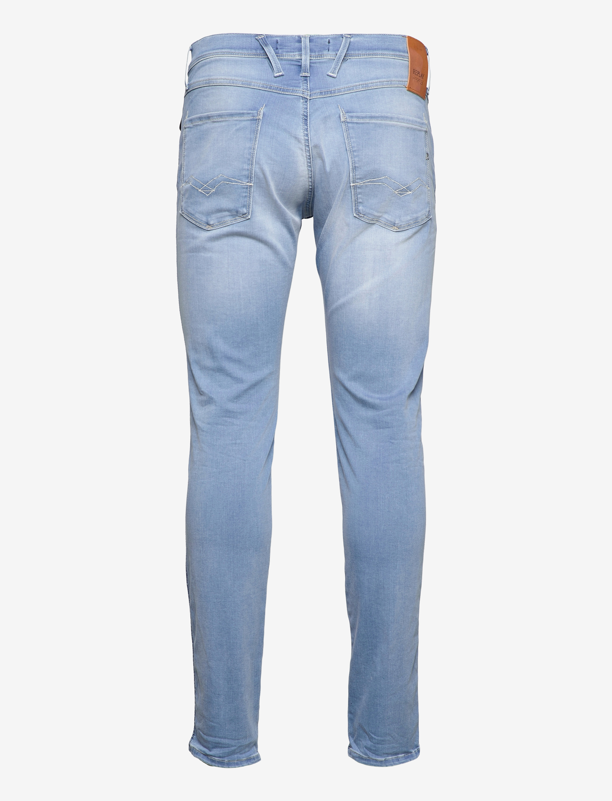 Replay - ANBASS Trousers SLIM Hyperflex Re-Used XLite - light blue - 1