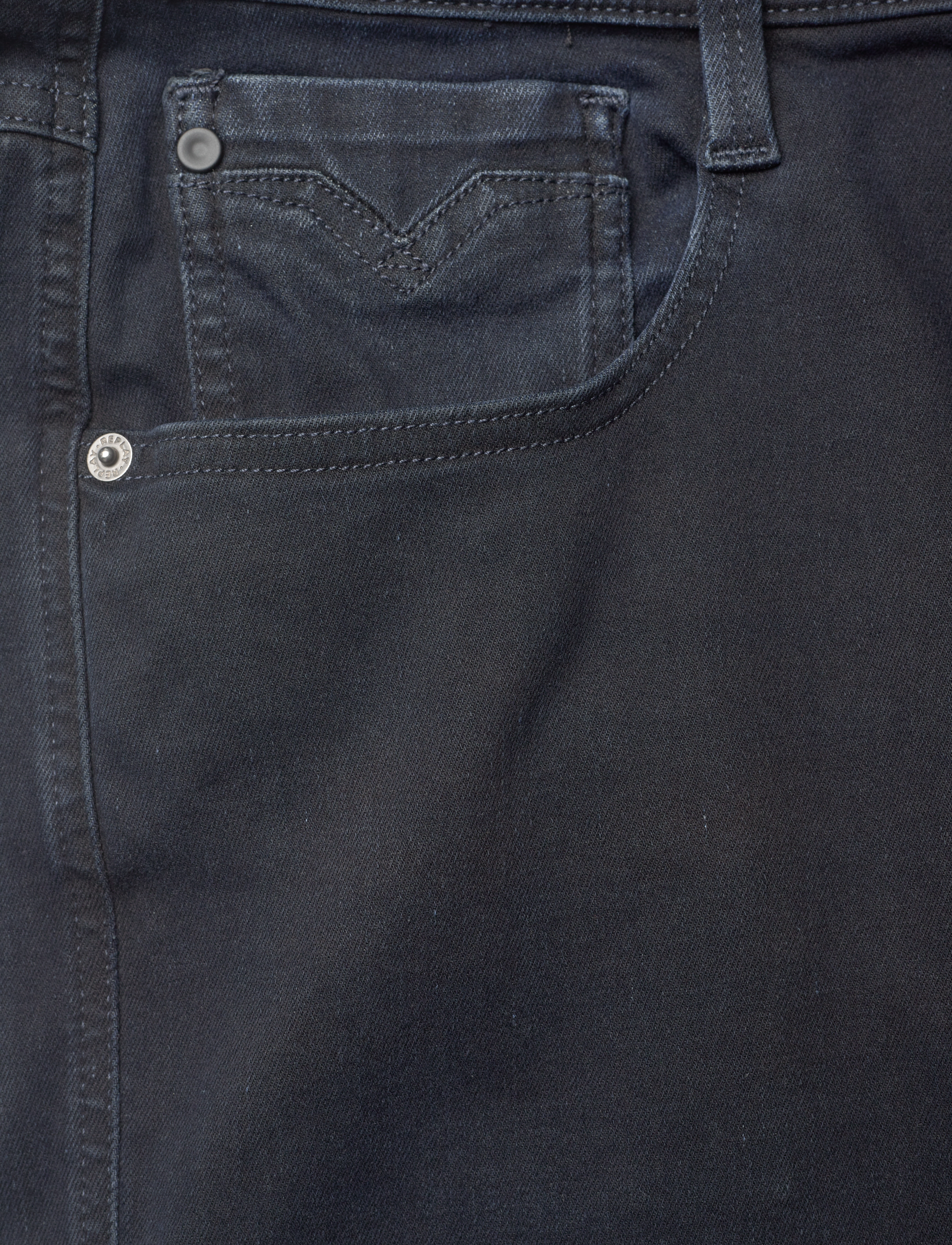 Replay - ANBASS Trousers SLIM RECYCLED 360 - blue - 2