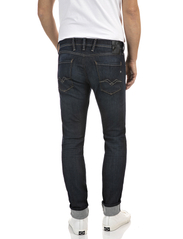 Replay - ANBASS Trousers Hyperflex Re-Used - kitsad teksad - dark blue - 9