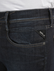 Replay - ANBASS Trousers Hyperflex Re-Used - slim fit -farkut - dark blue - 13