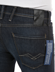 Replay - ANBASS Trousers Hyperflex Re-Used - slim fit -farkut - dark blue - 14