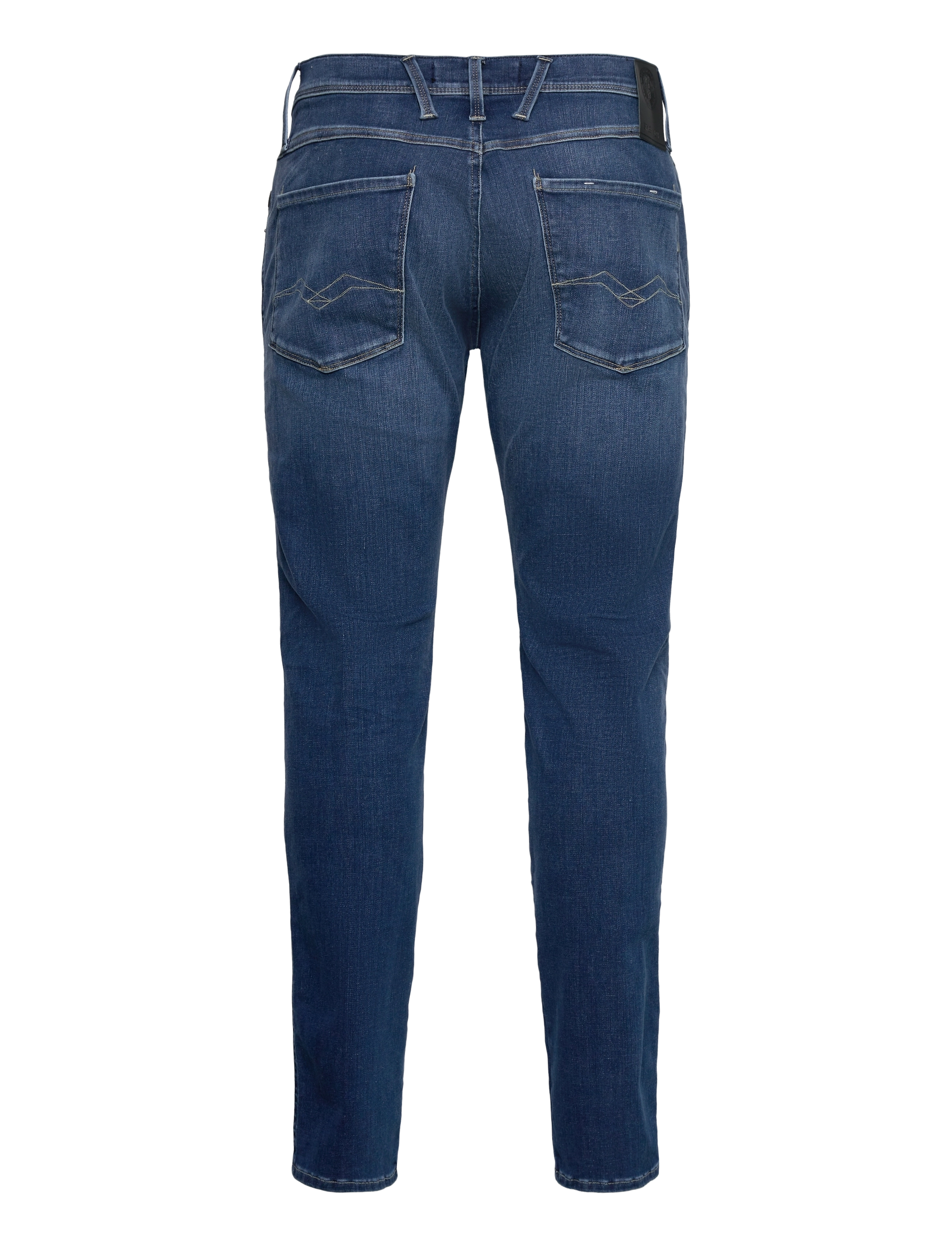 Replay - ANBASS Trousers SLIM Hyperflex Re-Used - dark blue - 1