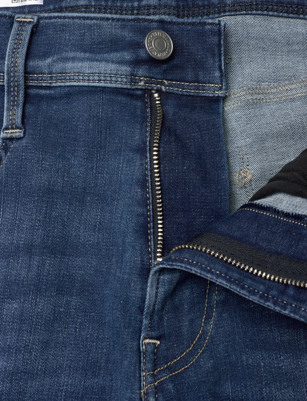 Replay - ANBASS Trousers SLIM Hyperflex Re-Used - kitsad teksad - dark blue - 3