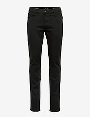 Replay - ANBASS Trousers SLIM Hyperflex Colour XLite - slim fit -farkut - black - 0