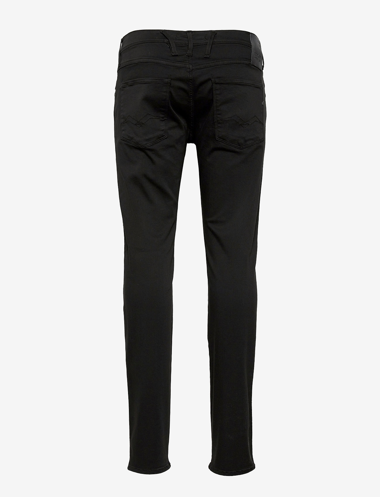 Replay - ANBASS Trousers Hyperflex Colour XLite - slim jeans - black - 1