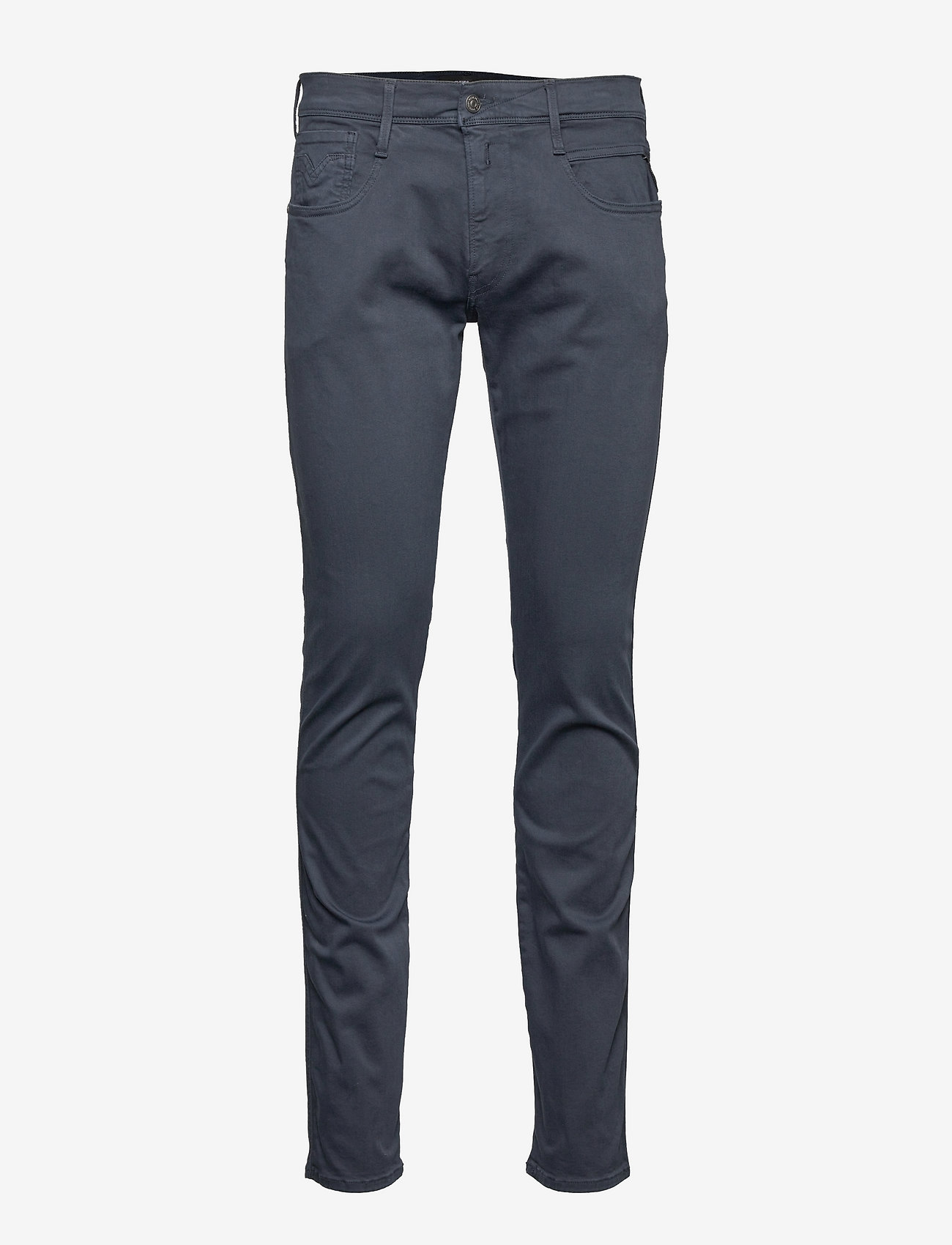 Replay - ANBASS Trousers Hyperflex Colour XLite - slim fit -farkut - blue - 0