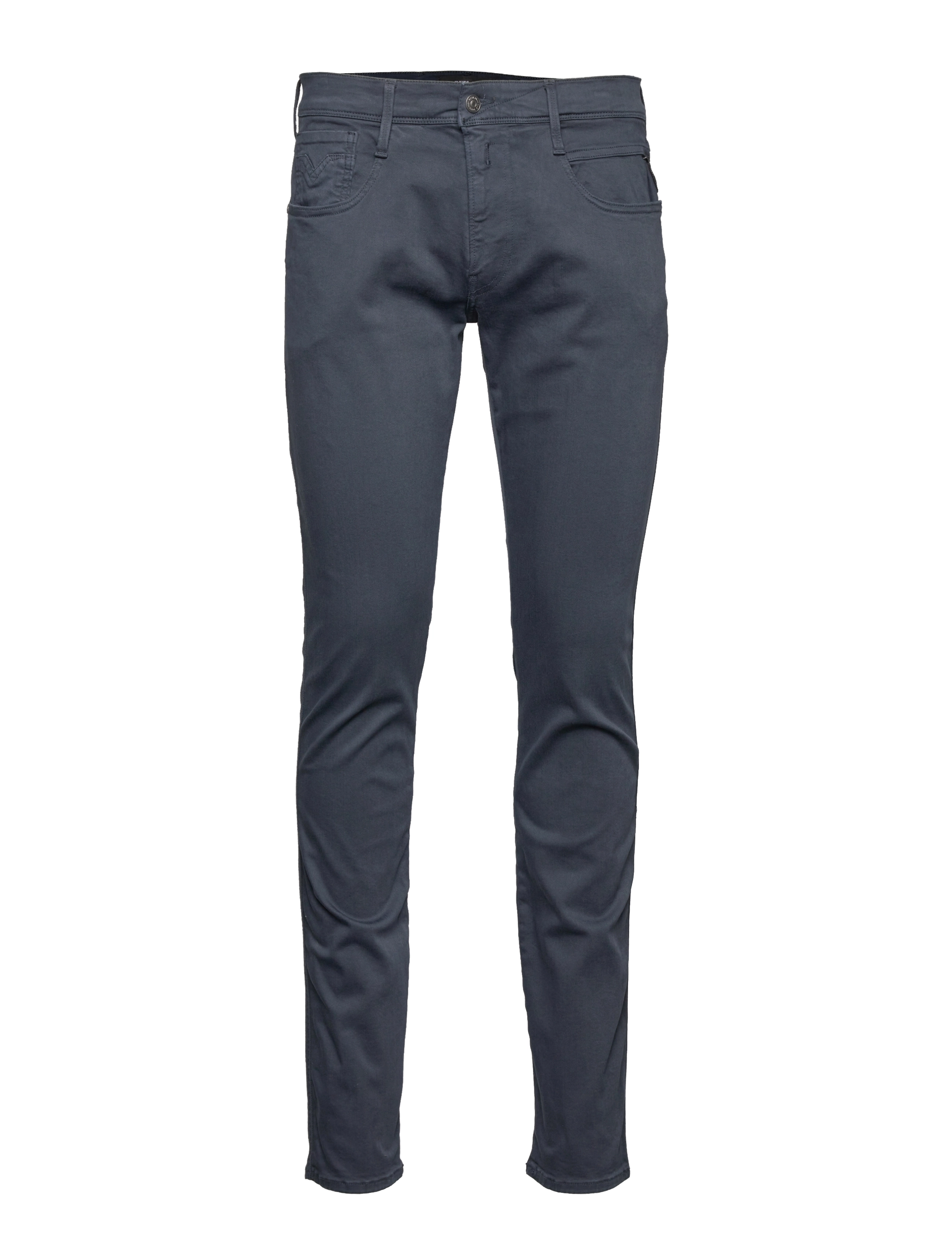 Replay - ANBASS Trousers SLIM Hyperflex Colour XLite - blue - 1
