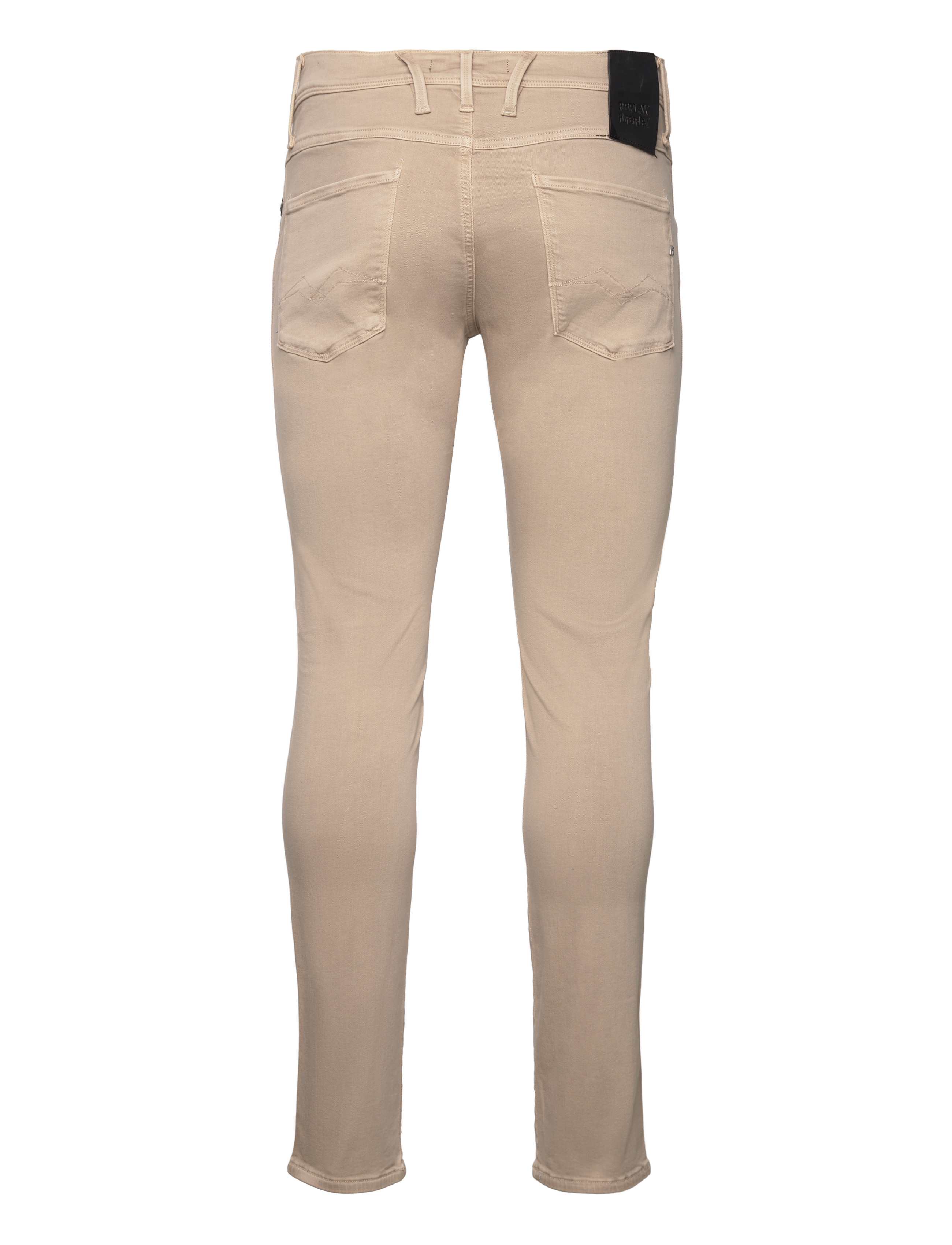 Replay - ANBASS Trousers SLIM Hyperflex Colour XLite - cream - 2