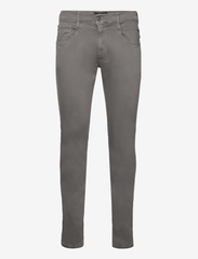 Replay - ANBASS Trousers Hyperflex Colour XLite - aptempti džinsai - grey - 0