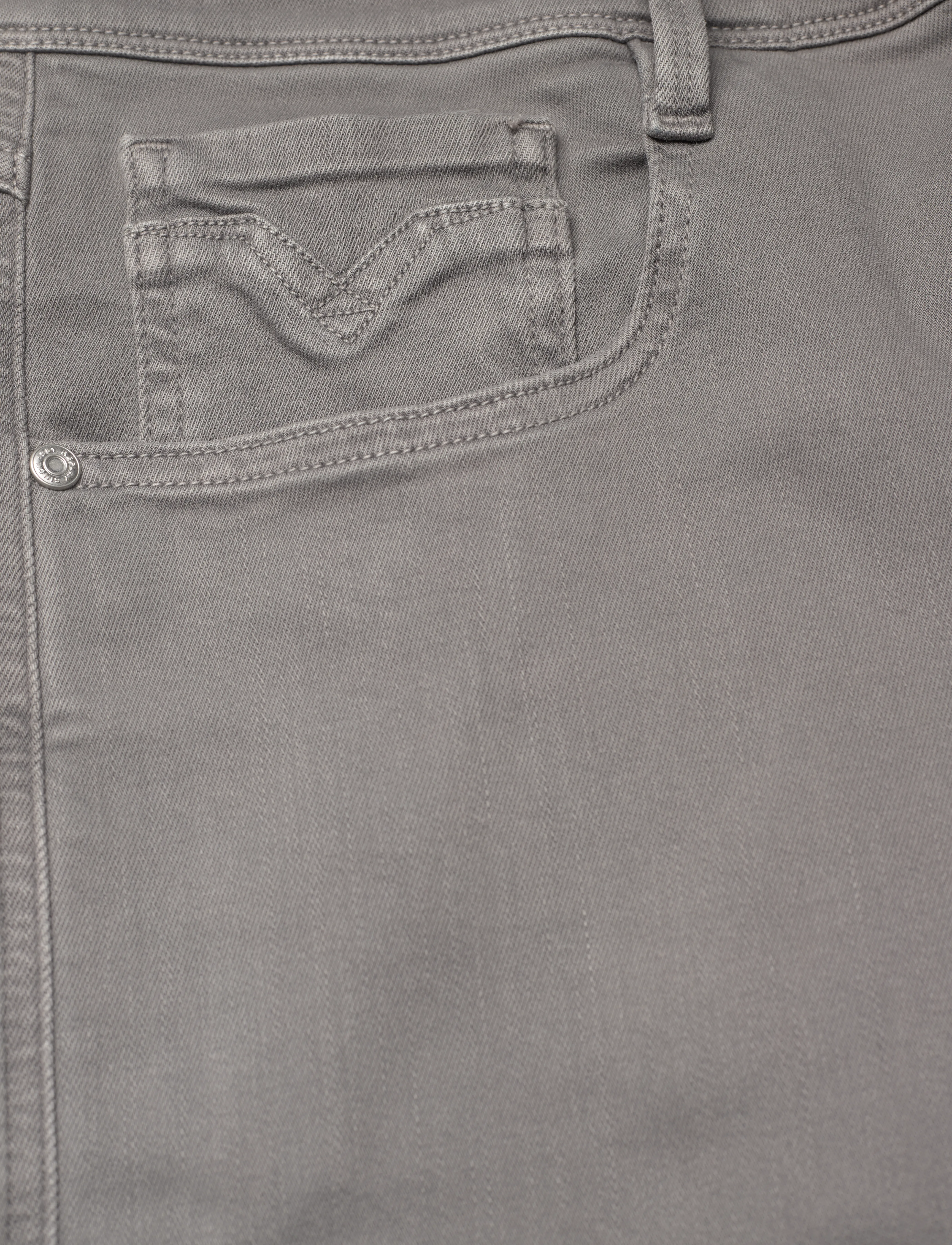 Replay - ANBASS Trousers SLIM Hyperflex Colour XLite - grey - 3