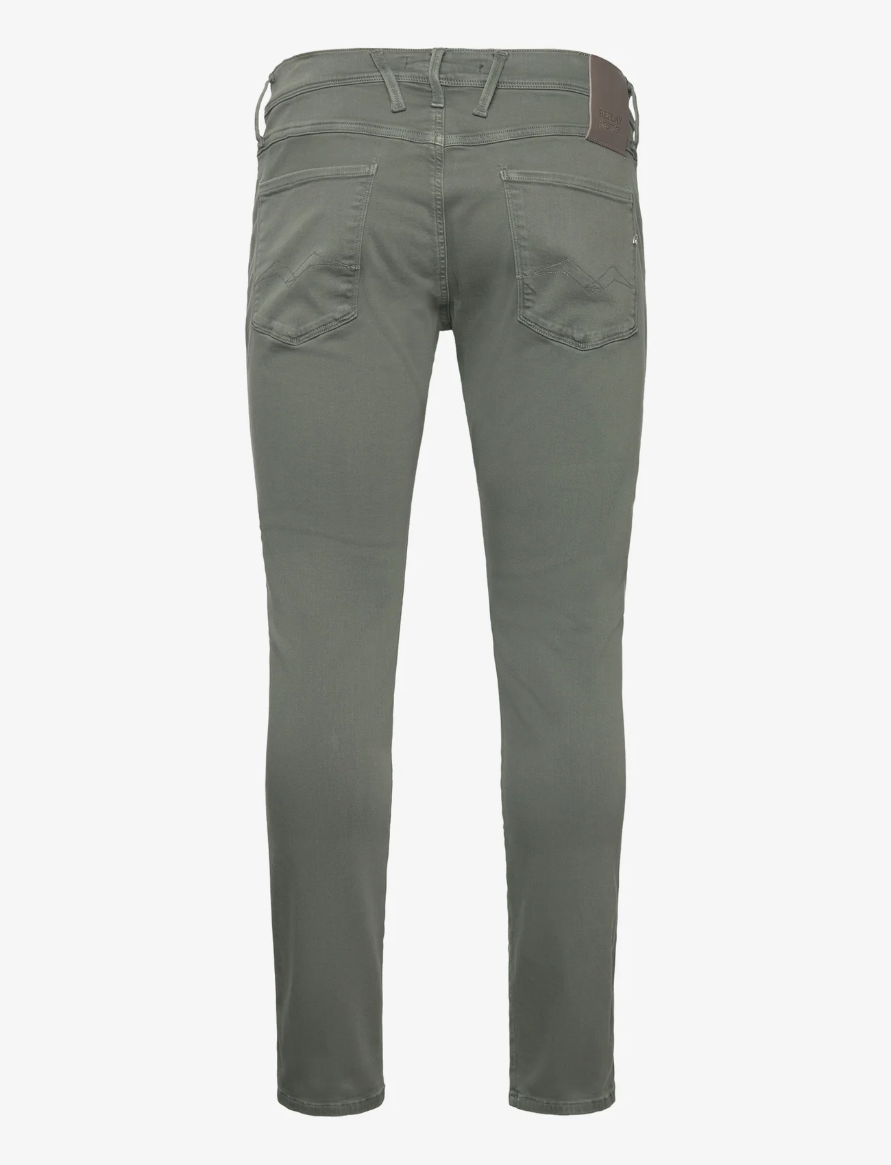 Replay - ANBASS Trousers Hyperflex Colour XLite - slim fit jeans - khaki green - 1
