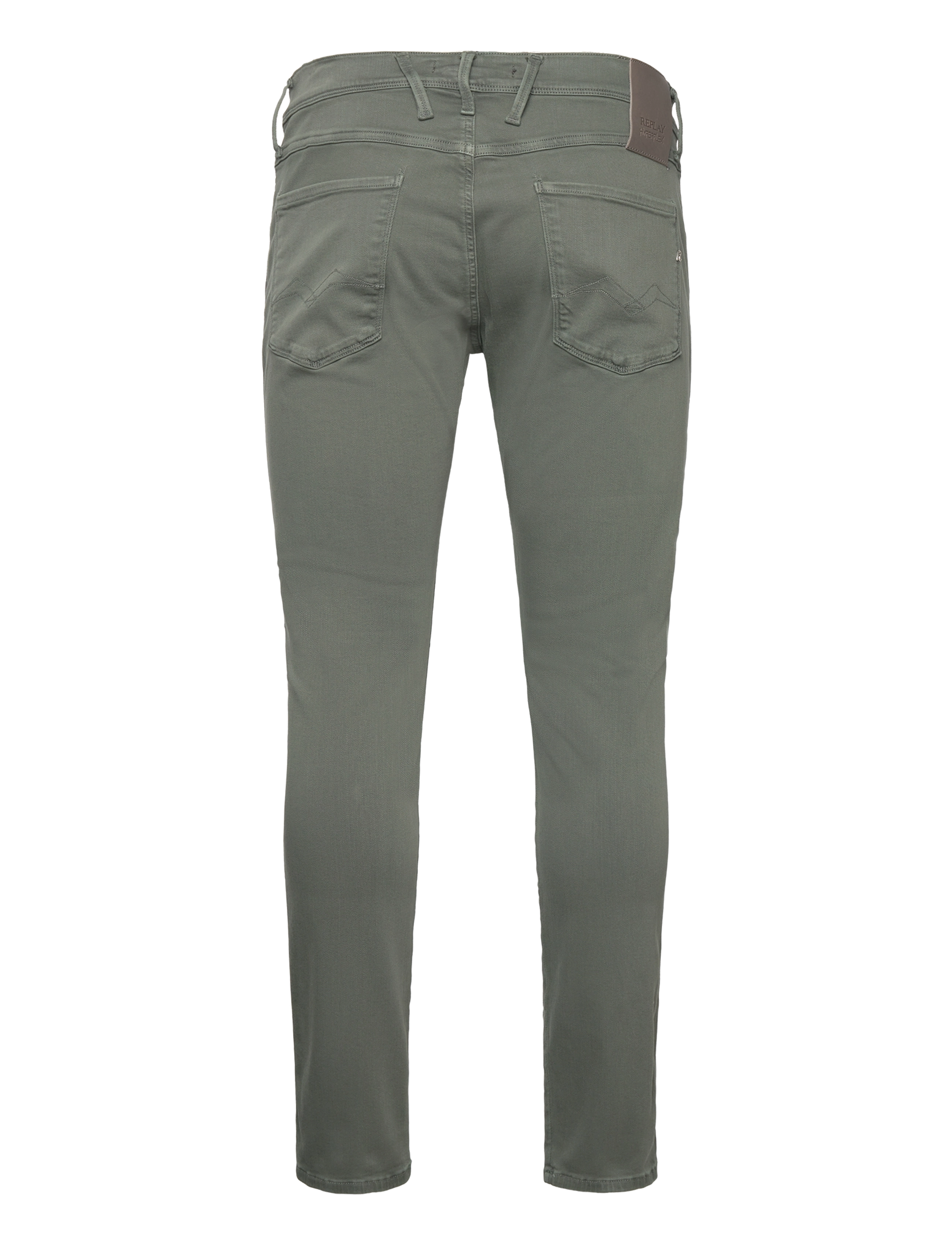 Replay - ANBASS Trousers SLIM Hyperflex Colour XLite - khaki green - 1