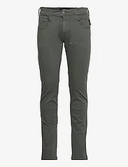 Replay - ANBASS Trousers Hyperflex Colour XLite - slim fit -farkut - military green.. - 0