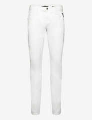Replay - ANBASS Trousers Hyperflex Colour XLite - slim fit jeans - white. - 0