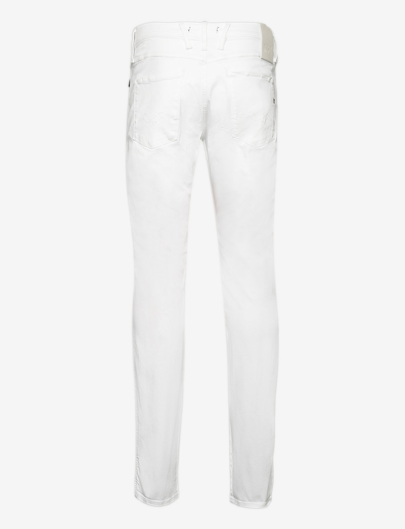 Replay - ANBASS Trousers SLIM Hyperflex Colour XLite - slim jeans - white. - 1