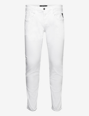 Replay - ANBASS Trousers Hyperflex Colour XLite - aptempti džinsai - white - 0