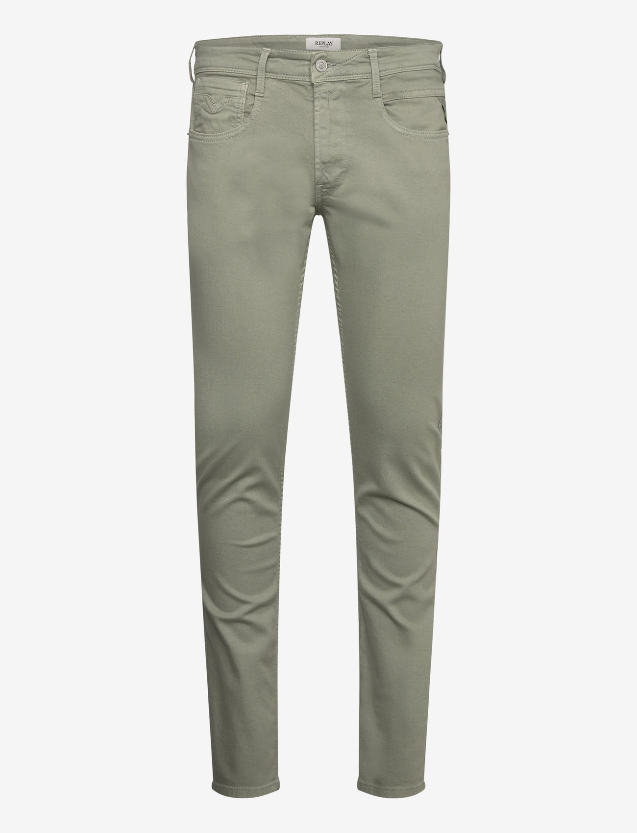Replay - ANBASS Trousers SLIM - slim fit jeans - green - 0