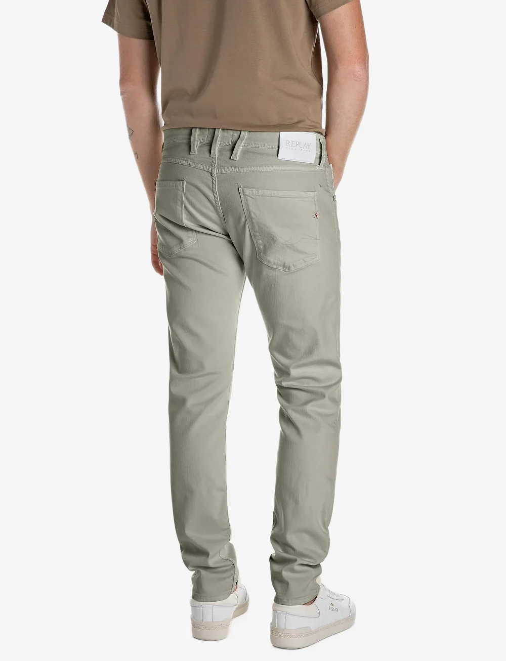 Replay - ANBASS Trousers SLIM - slim jeans - green - 2