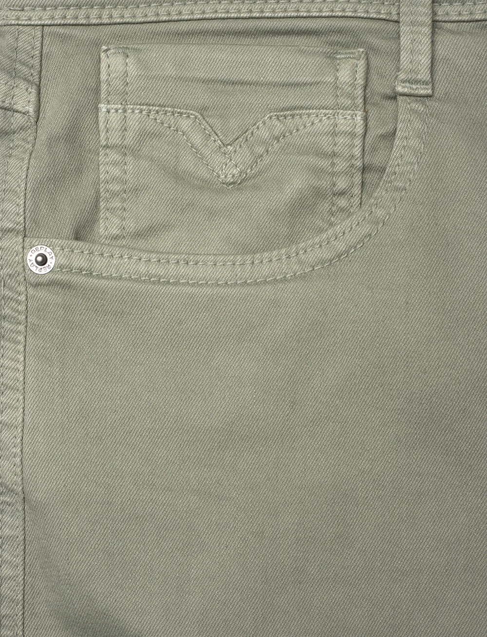 Replay - ANBASS Trousers SLIM - slim jeans - green - 3