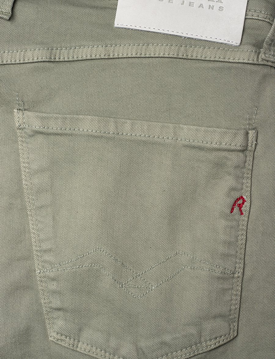 Replay - ANBASS Trousers SLIM - green - 5
