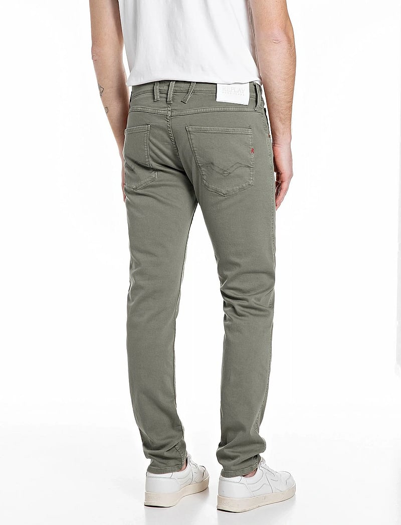 Replay - ANBASS Trousers SLIM - slim fit jeans - green - 3