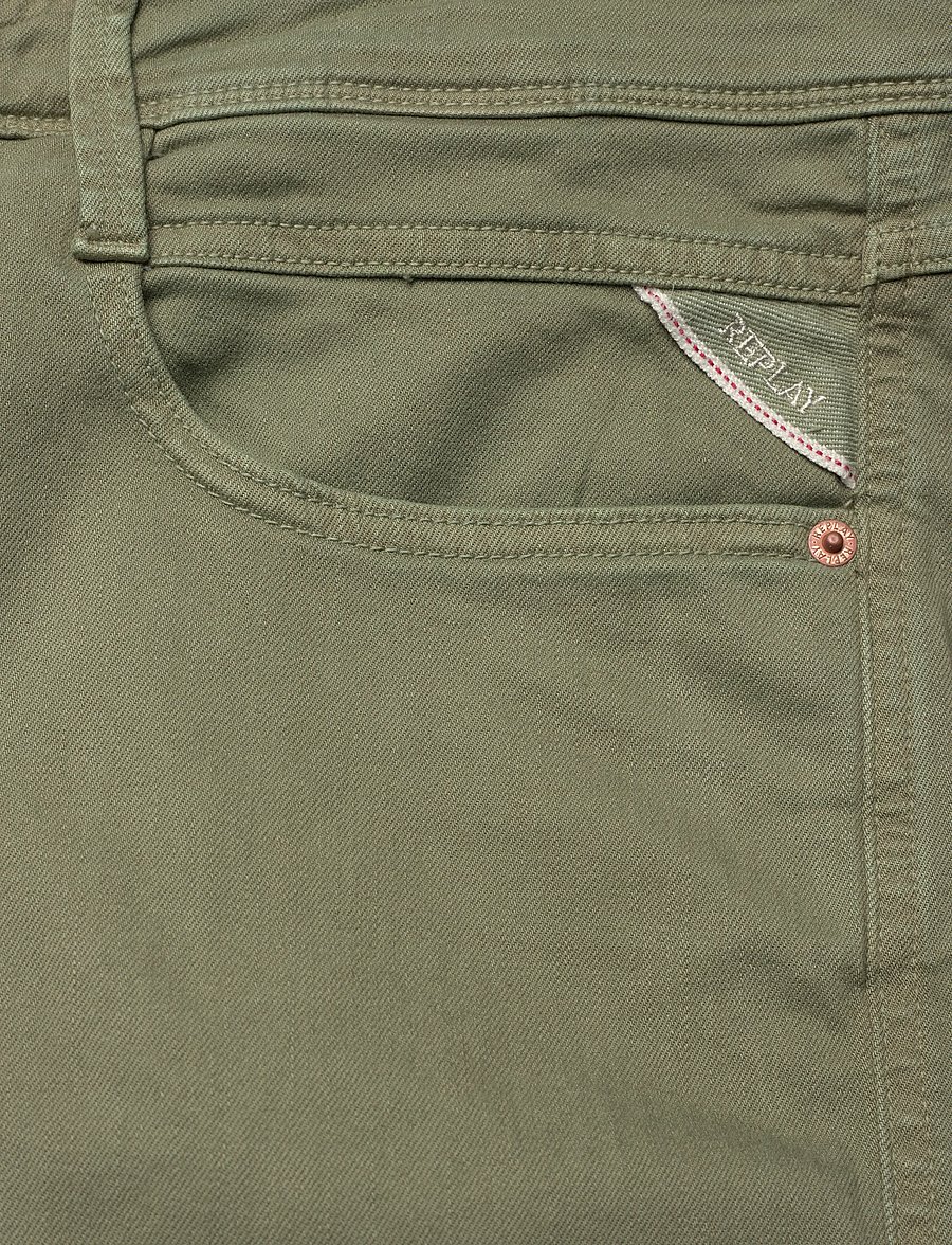 Replay - ANBASS Trousers SLIM - slim fit jeans - green - 4